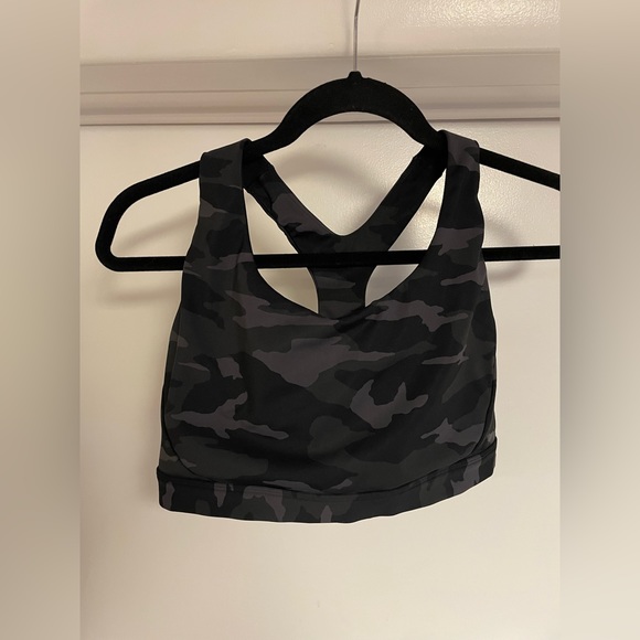 Athleta Other - Athleta Sports Bra Black Camo Size ?
